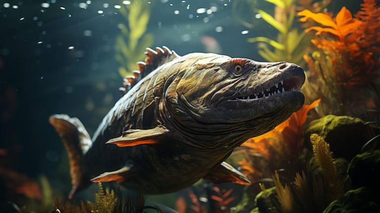 Dinosaur Bichir Full Grown: A Laureate of Ancient Fish Species