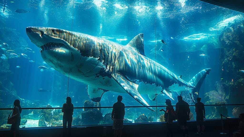 Aquariums With Great White Sharks