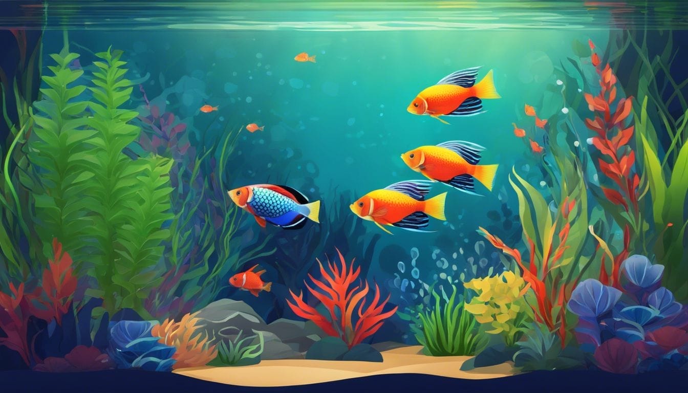 paradise fish tank mates