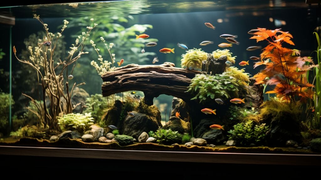 Can Gouramis Live With Angelfish featuring Gouramis and angelfish coexisting