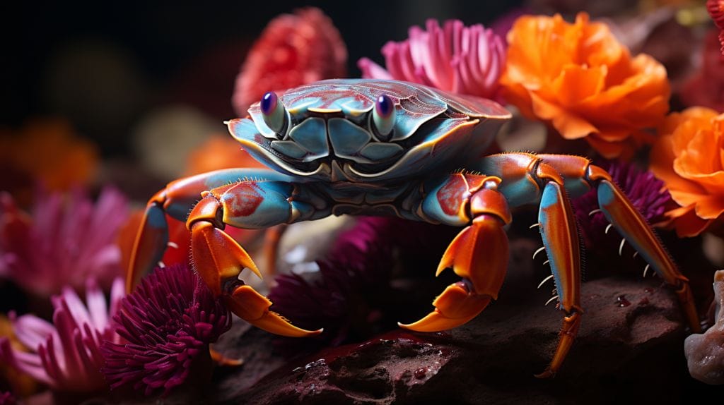 Fully Aquatic Crabs featuring a Rare freshwater crab