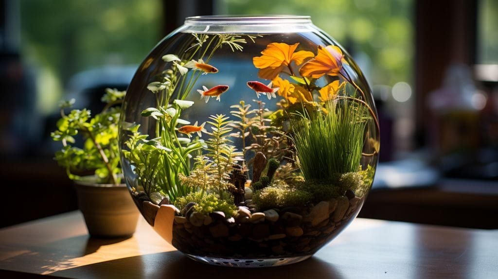 Small Self Sustaining Aquarium: Easy Eco-Friendly Fish Tanks