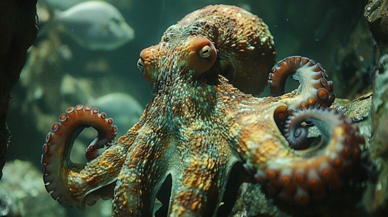 Octopus Escapes Tank to Eat Fish: Inky’s Dash for Freedom